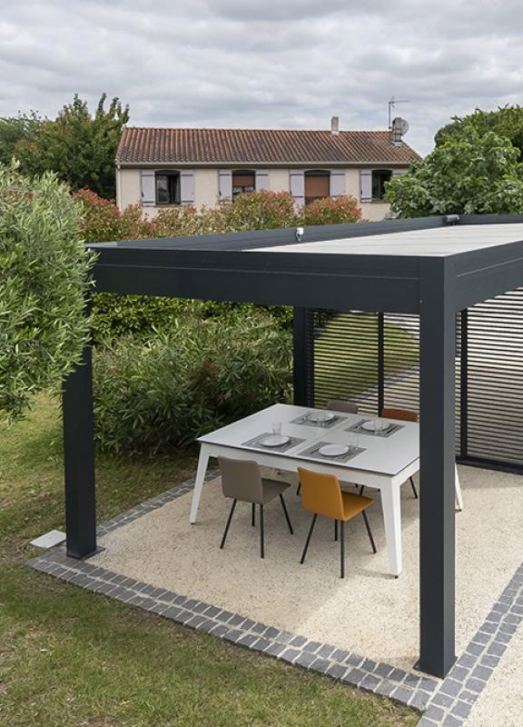 Akena - Carport sur terrasse