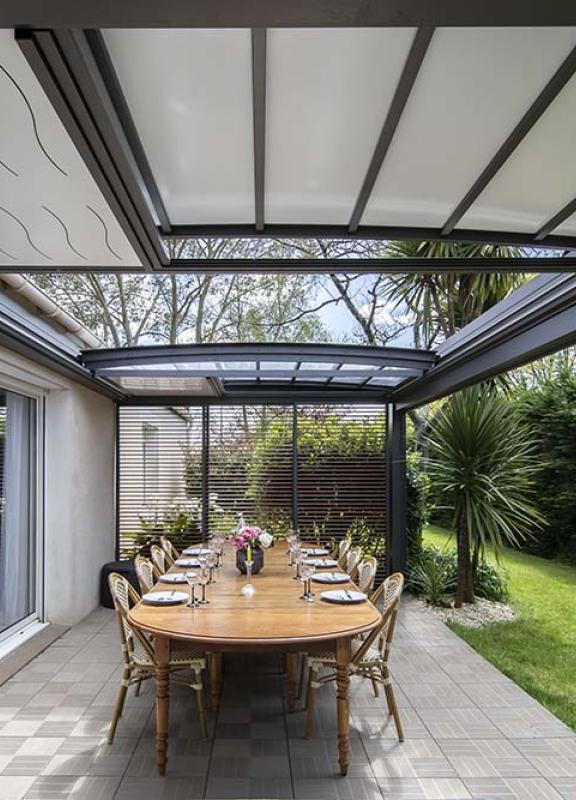 Akena - Pergola Air Bioclimatique - Ouverture du toit