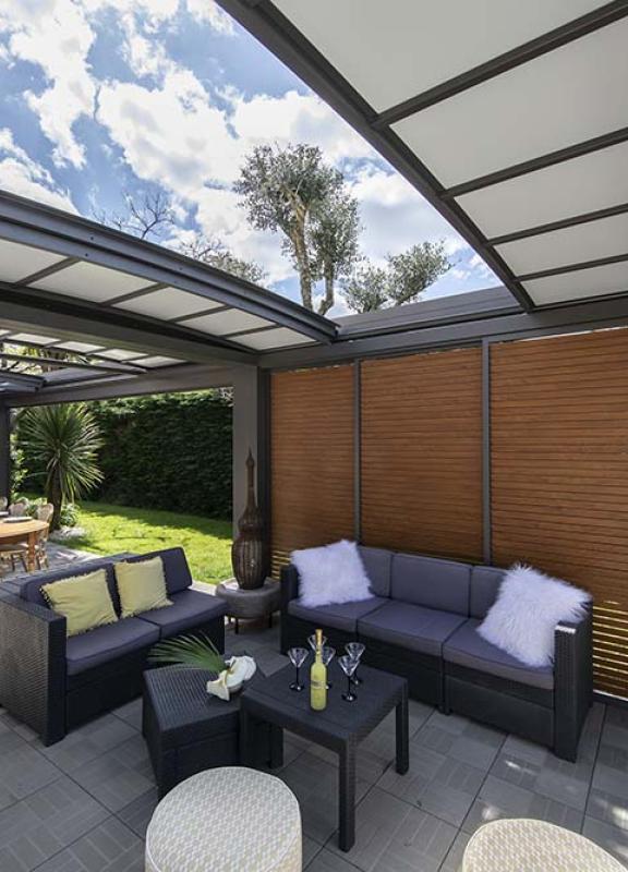 Akena - Pergola Air Bioclimatique - Toit ouvrant