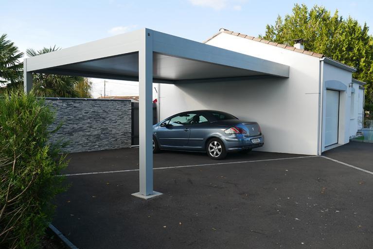 Akena Carport - Toit plat - Protection voiture