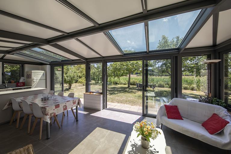 Akena Véranda - Salle à manger ensoleillée - Vendée