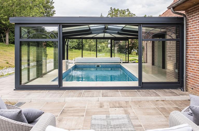 Abri de piscine - Abris et vérandas de piscine en aluminium