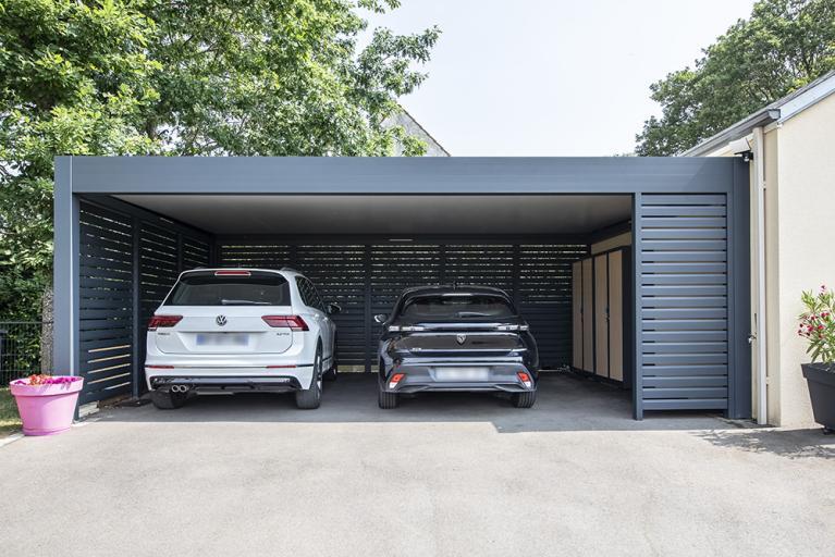 Akena Carport - Double - Voiture